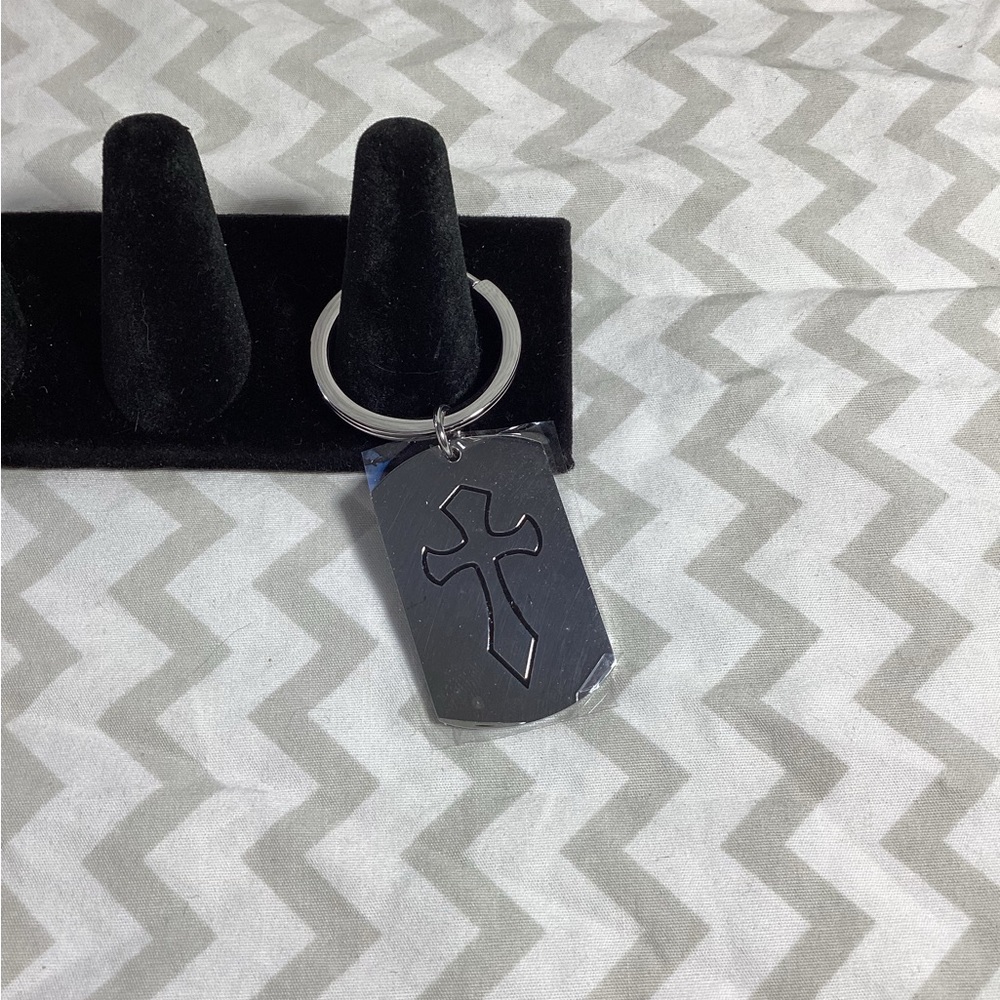 Cross Keychain